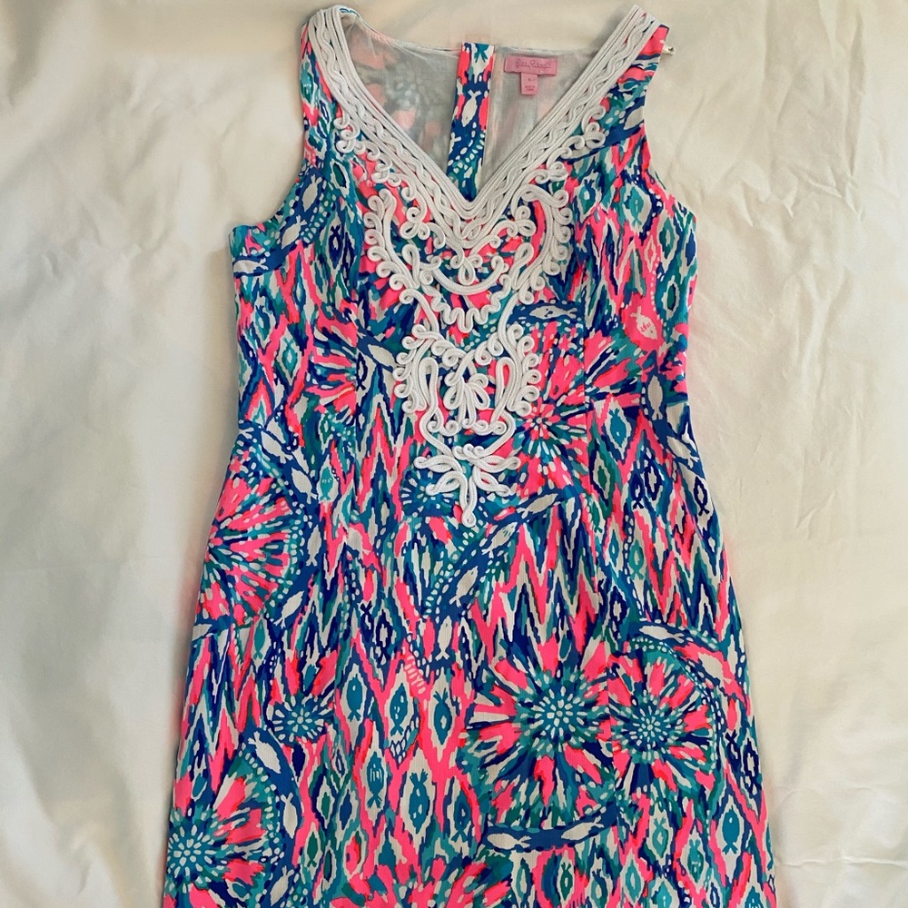 Lily Pulitzer shift dress, worn once!
